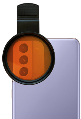 D-D Coral Colour Lens XL