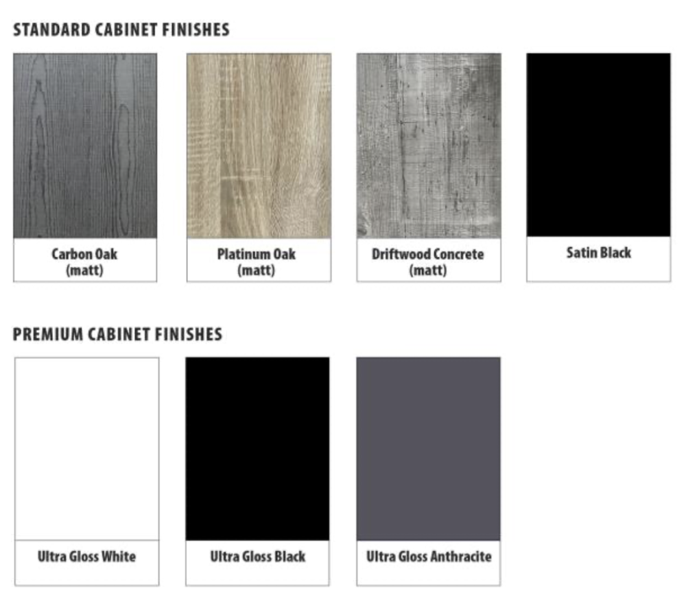 D-D Reef-Pro 600 Gloss Black-  Aquariumsystem