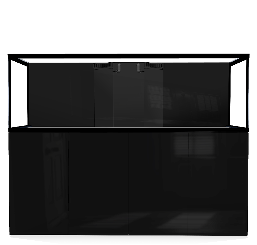 D-D Aqua-Pro Reef 2100- Metal Frame Black Gloss