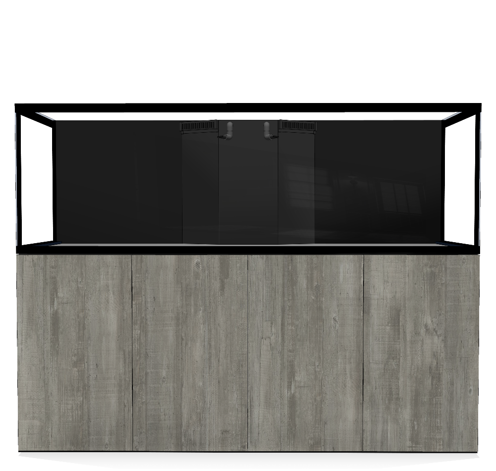 D-D Aqua-Pro Reef 2100- Metal Frame Driftwood Concrete