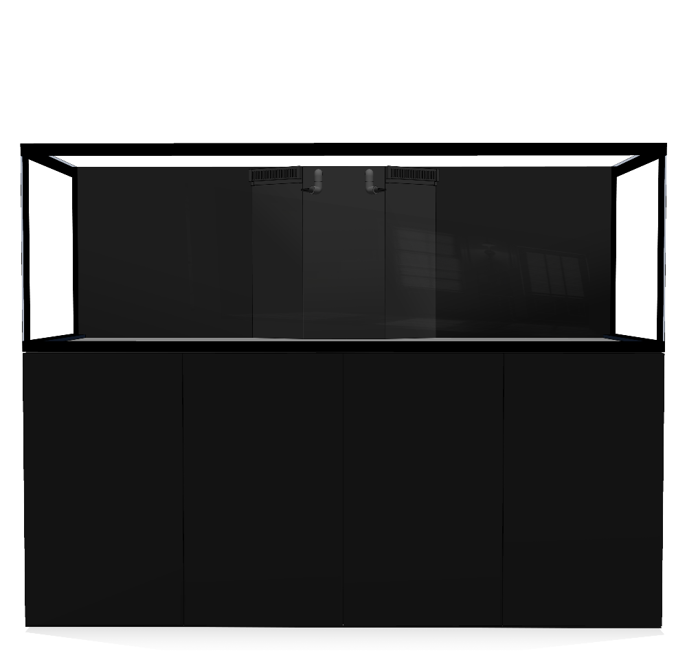 D-D Aqua-Pro Reef 2100- Metal Frame Black Satin