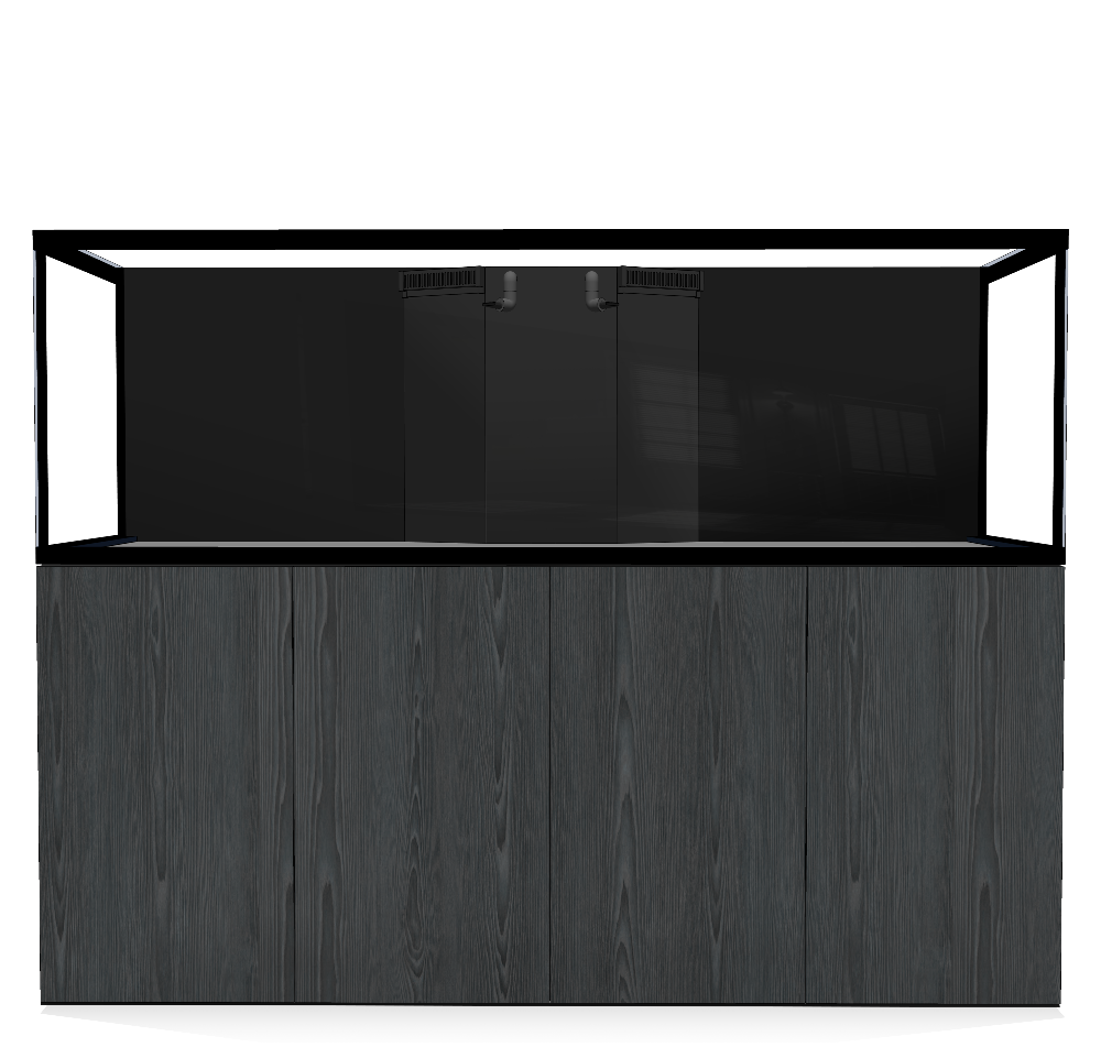 D-D Aqua-Pro Reef 2100- Metal Frame Carbon Oak