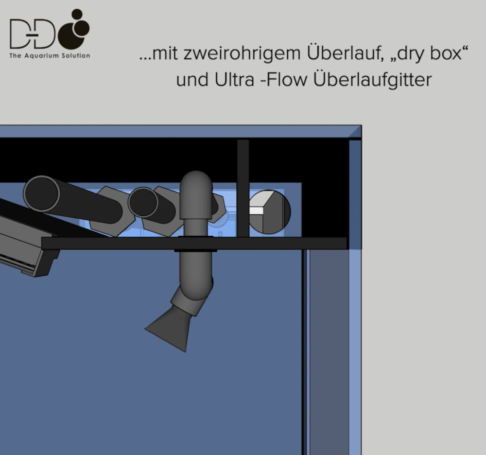 D-D Reef-Pro 600 Carbon Oak Aquariumsystem