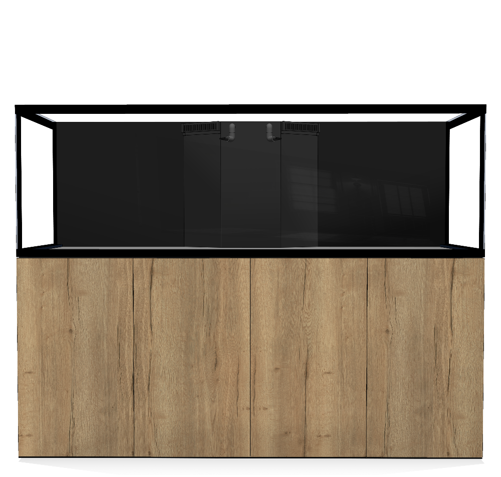 D-D Aqua-Pro Reef 2100- Metal Frame Natural Oak